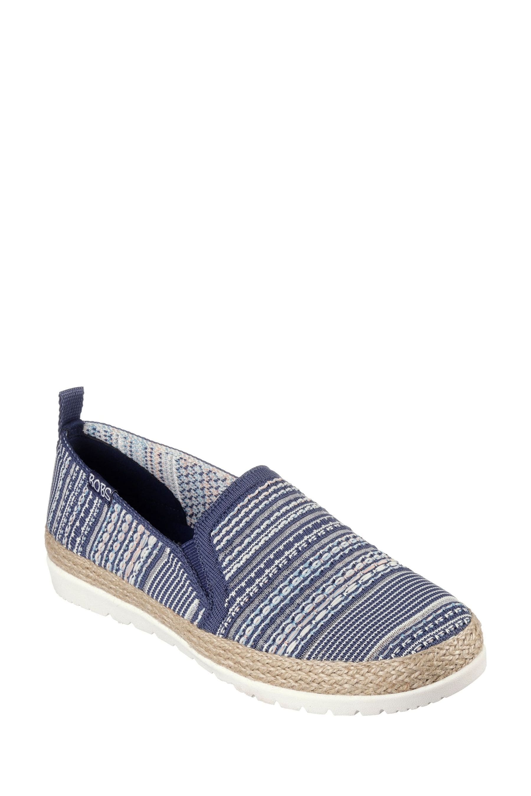Buy Skechers Blue BOBS Flexpadrille 3.0 Island Muse Shoes from