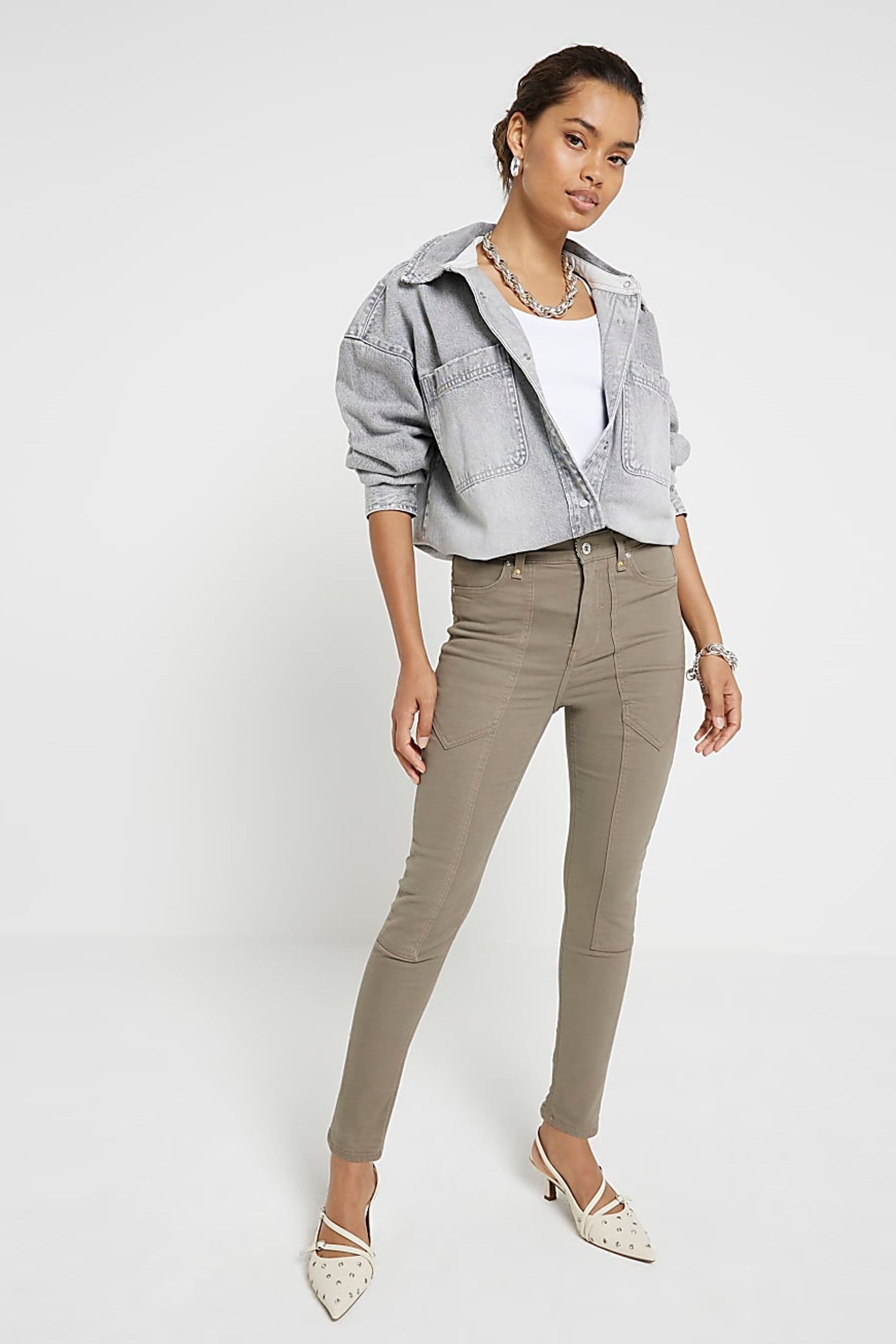 Island shop green jeans