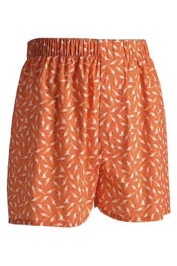 Charles Tyrwhitt Orange Woven Shorts
