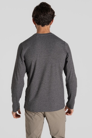 Craghoppers NL Abel Long Sleeved Grey T-Shirt