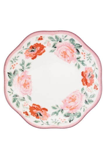 Cath Kidston Pink Archive Rose Set of 4 Pasta Bowls