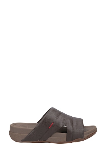 FitFlop Freeway Brown Slides