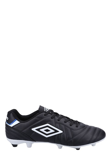 Umbro Black Speciali Liga Firm Ground Football Boots