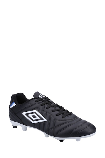 Umbro Black Speciali Liga Firm Ground Football Boots