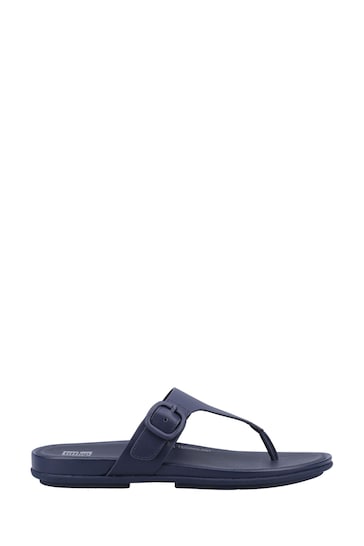 FitFlop Blue Gracie Toe Post Sandals