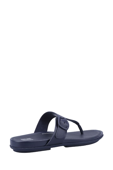 FitFlop Blue Gracie Toe Post Sandals
