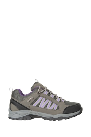Mountain Warehouse Grey Path Waterproof Walking Shoes - Womens