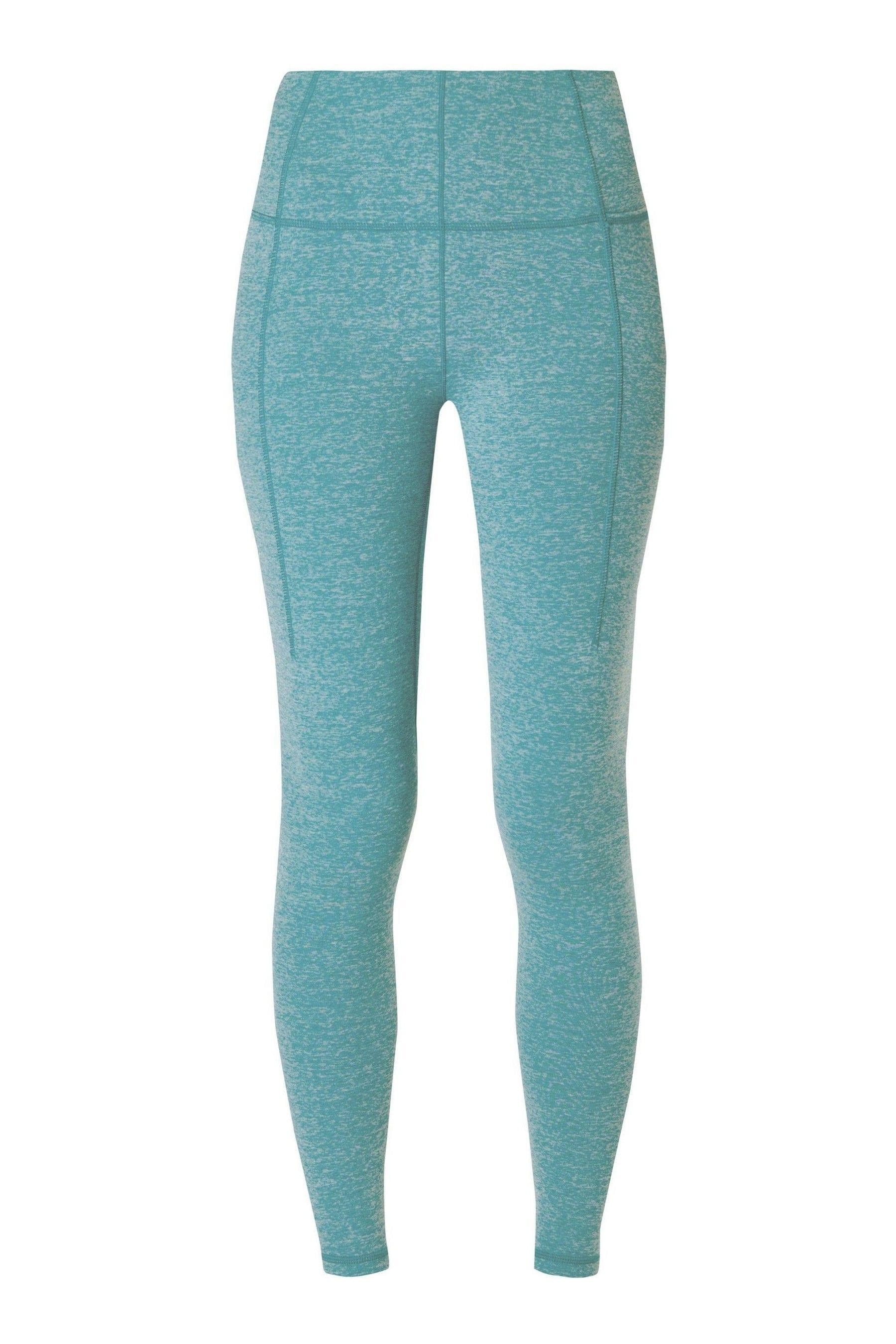 Sweaty Betty Reef Teal Blue Marl 7 8 Length Super Soft Yoga Leggings