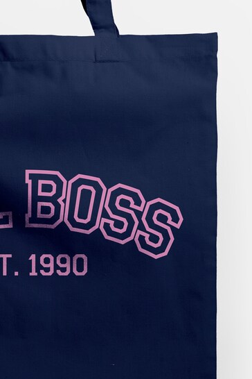 Personalised Girl Boss Tote Bag by Dollymix