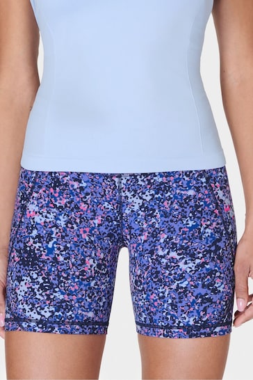 long-sleeve midi shirt dress Blu Power 6" Biker Shorts