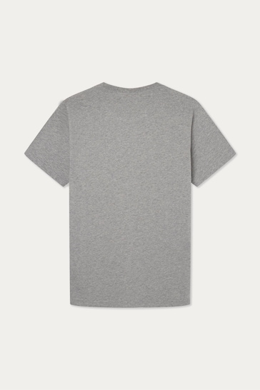 Hackett London Men Grey T-Shirt