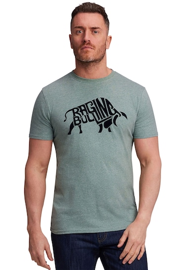 Raging Bull Grey Classic Organic T-Shirt