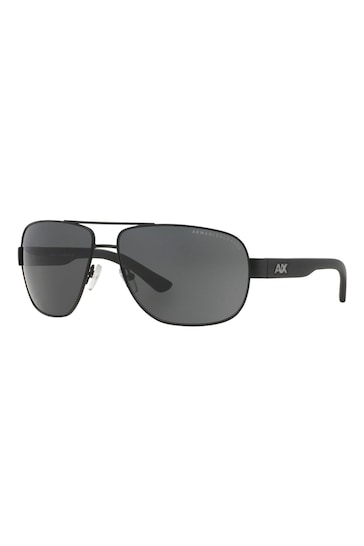 Armani Exchange Ax2012S Pilot Black Sunglasses