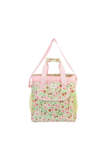 Cath Kidston Green Strawberry Large Cool Bag