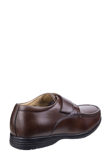 Fleet & Foster Fred Dual Fit Brown Moccasins
