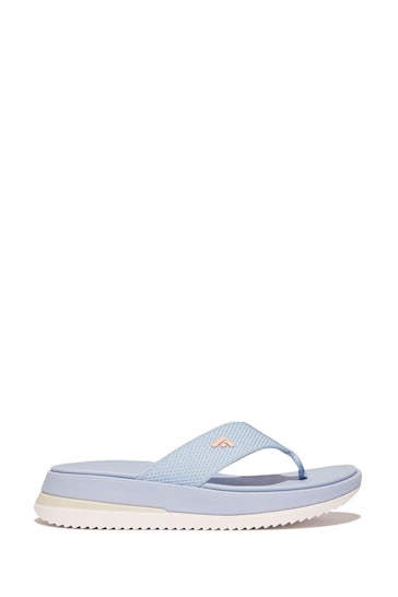 FitFlop Blue Surff Two-tone Toe Post Sandals