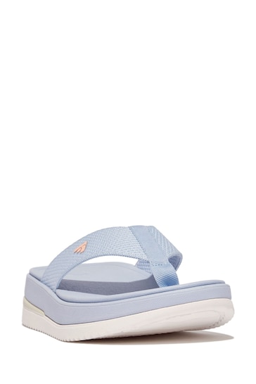 FitFlop Blue Surff Two-tone Toe Post Sandals