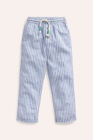 Boden Blue Summer Pull-On Trousers