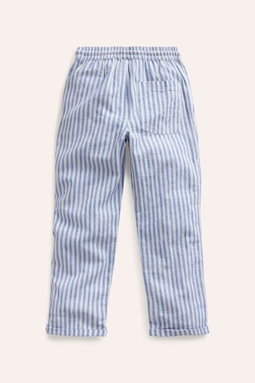Boden Blue Summer Pull-On Trousers