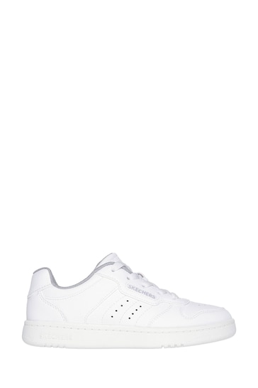 Skechers White Quick Street Trainers