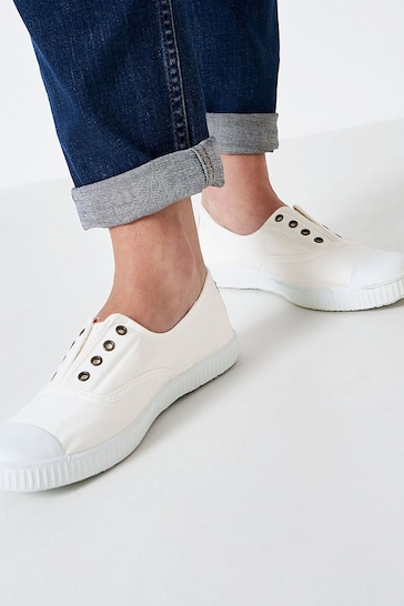 Crew Clothing Victoria Laceless Trainers