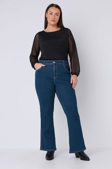 Evans Curve Fit Bootcut Ground Jeans