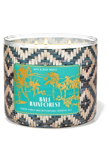 Bath & Body Works Bali Rainforest 3-Wick Candle 14.5 oz / 411 g