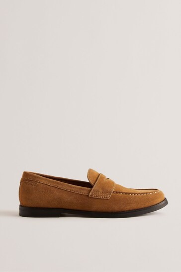 Ted Baker Brown Parliam Loafer Shoes