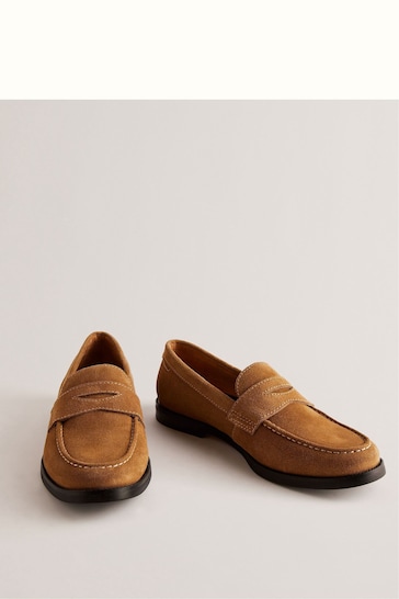 Ted Baker Brown Parliam Loafer Shoes