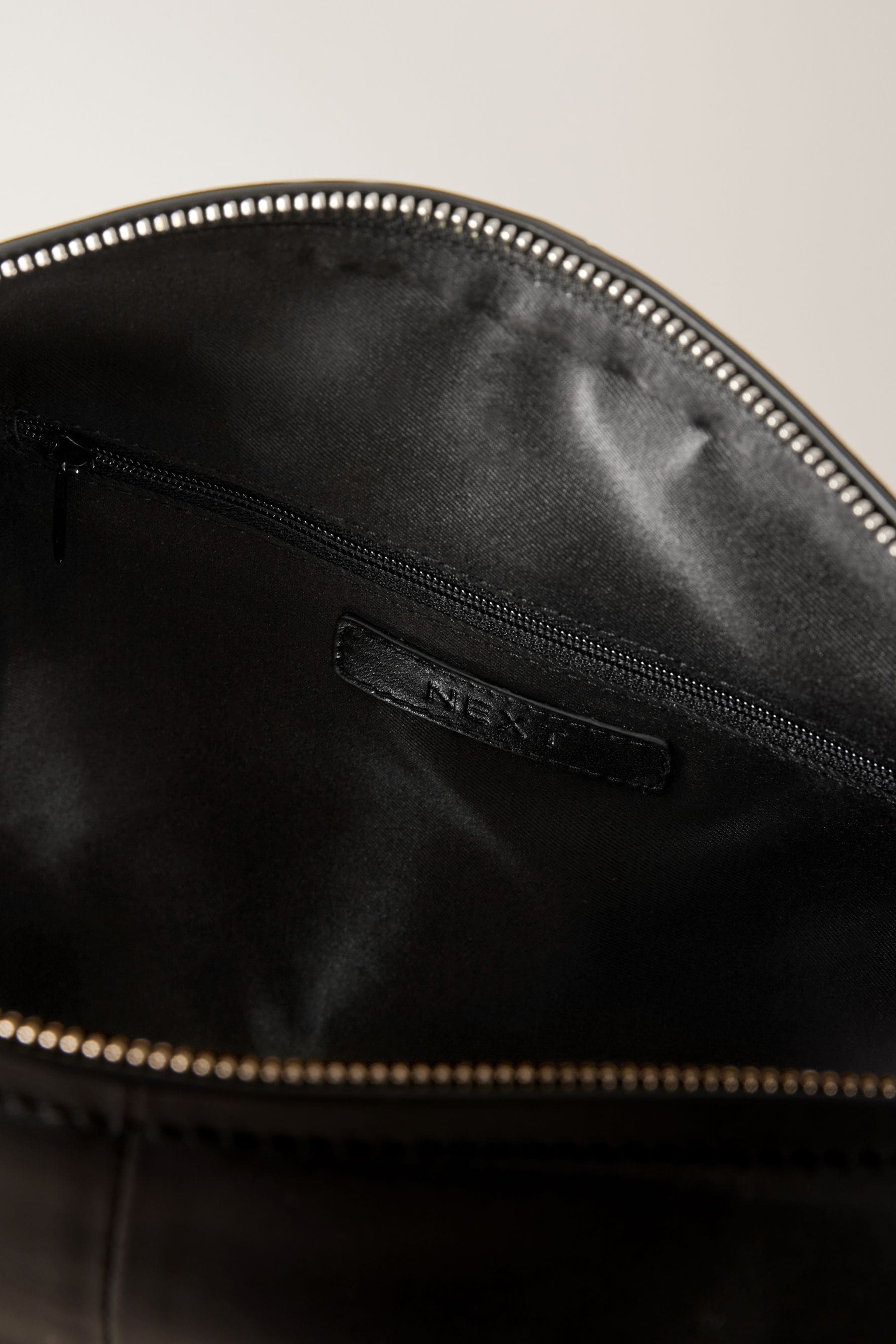Buy Black Leather Slouch Shoulder Bag from the Next UK online shop