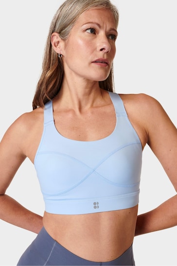 Buy Sweaty Betty Breeze Blue Power Medium Support Sports Bra from the Next  UK online shop