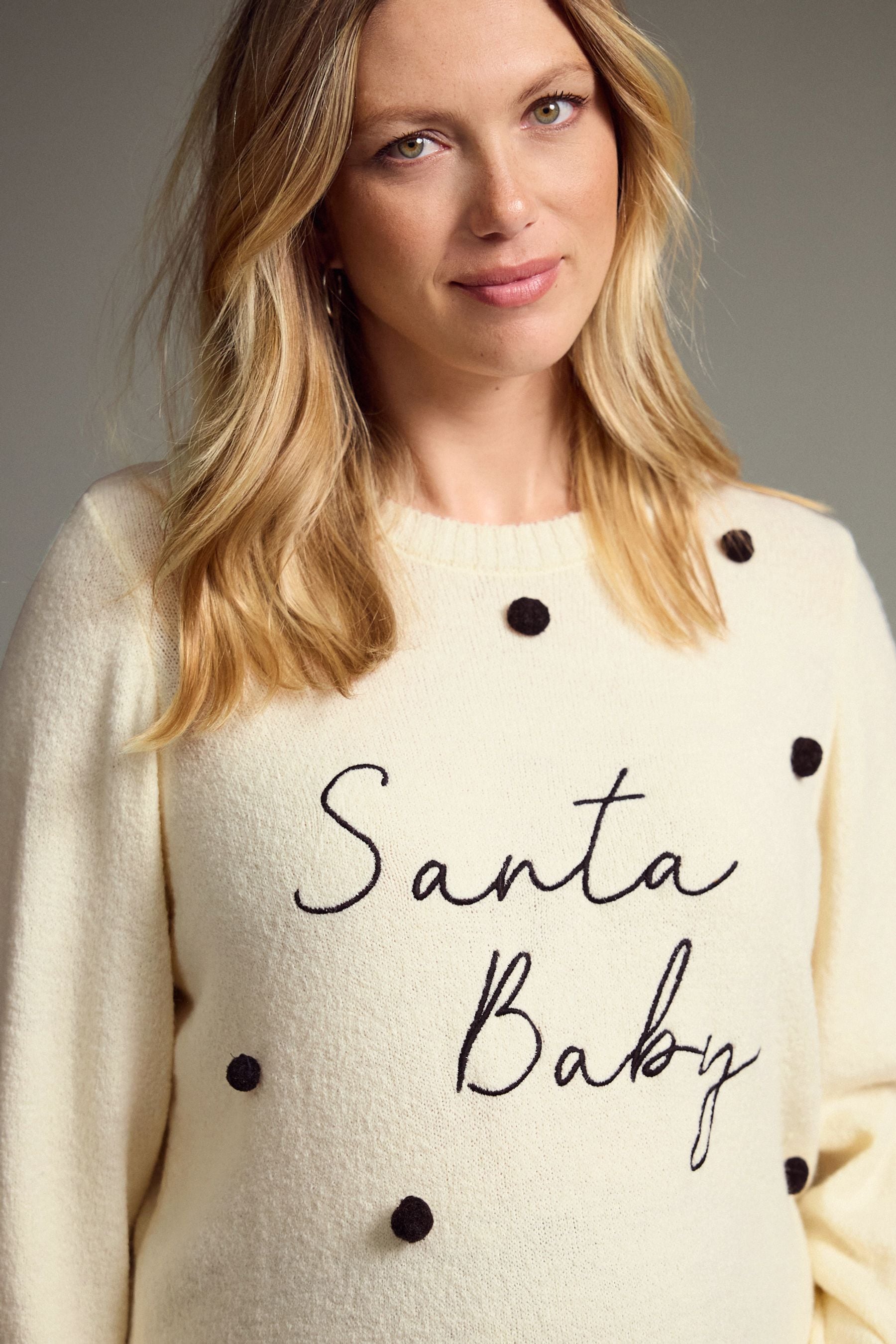 Christmas maternity jumper uk top