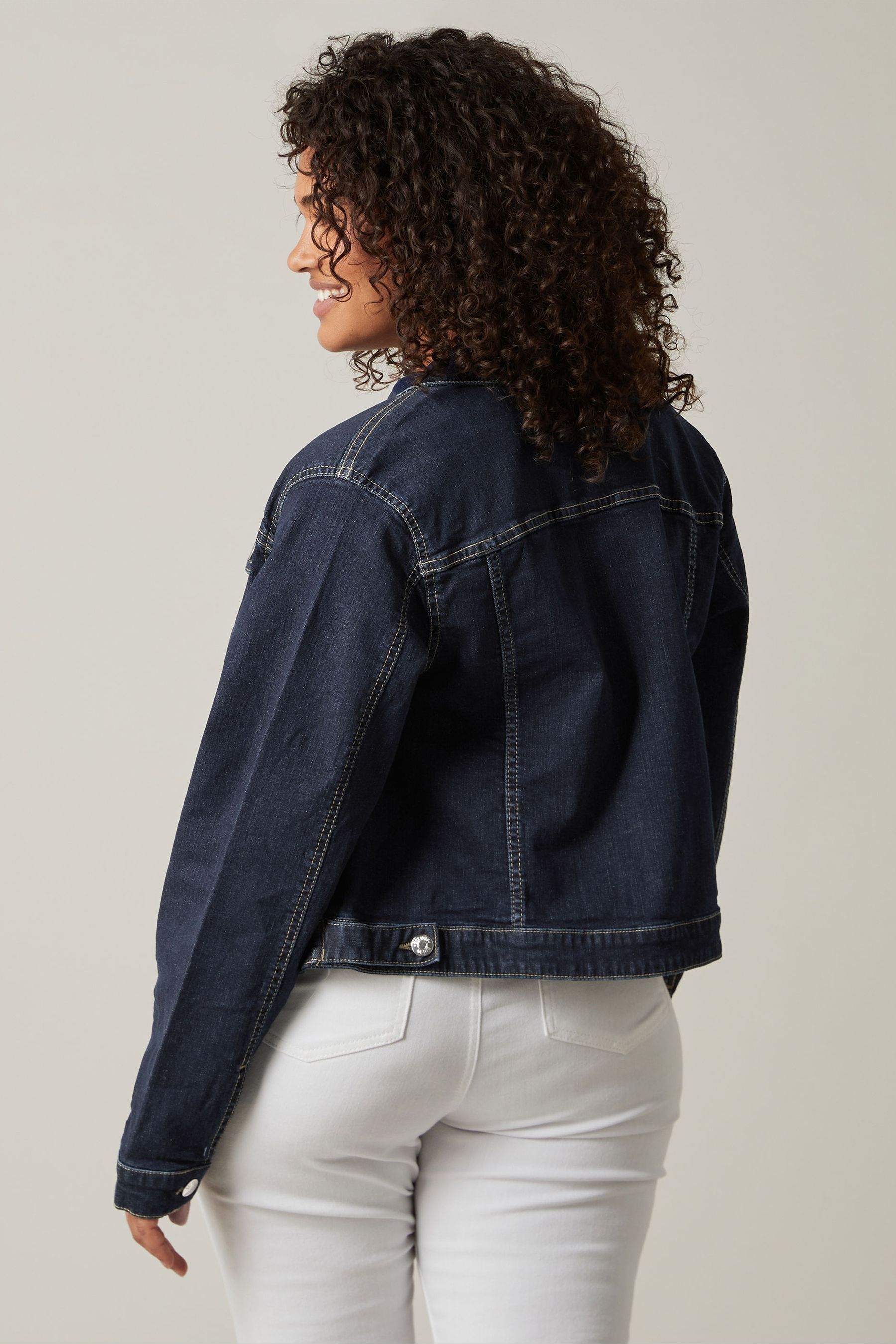 Evans denim jacket online