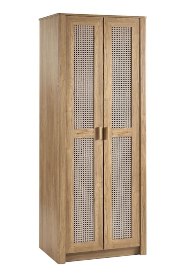 Julian Bowen Brown Sydney 2 Door Wardrobe