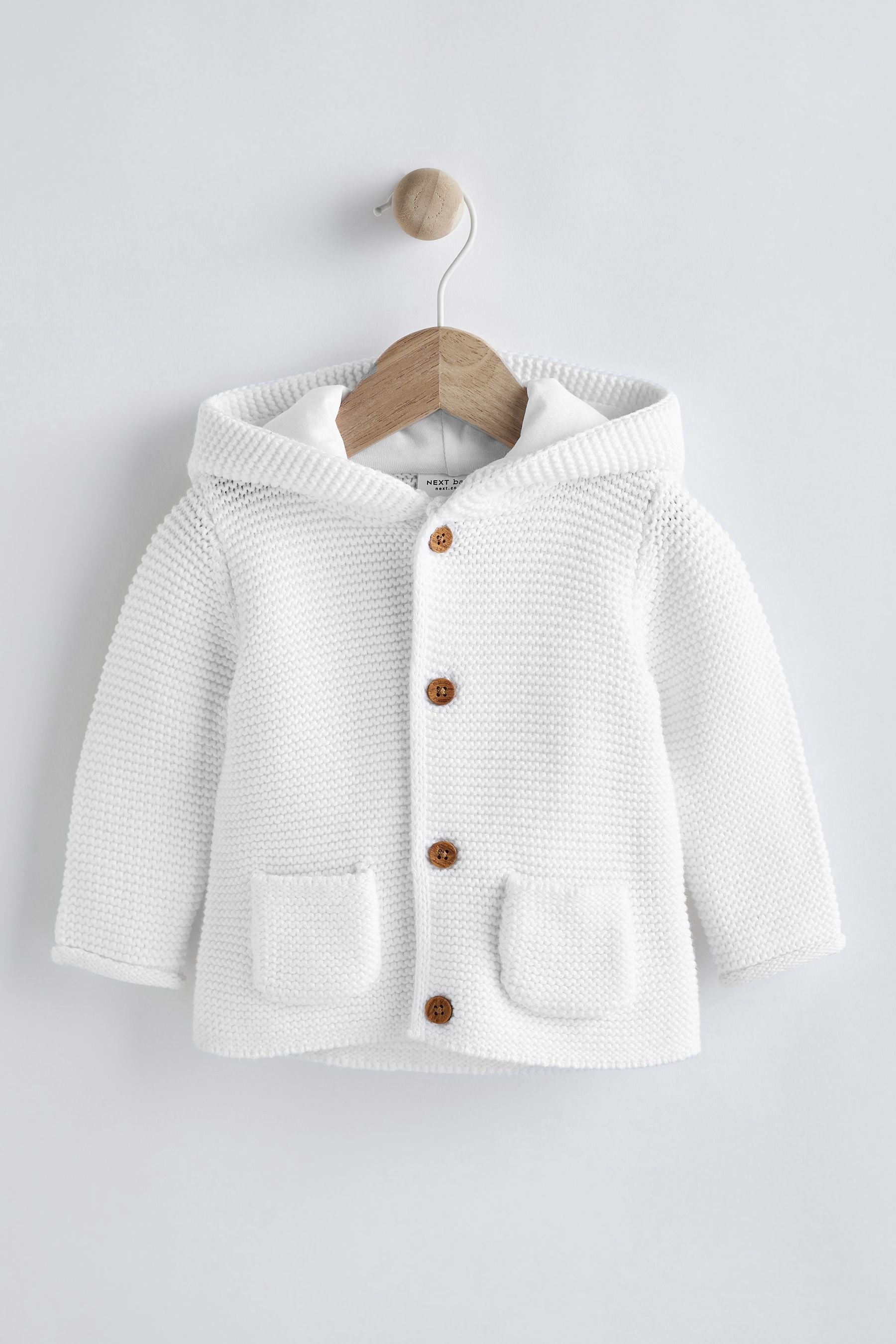 Next baby girl white cardigan store