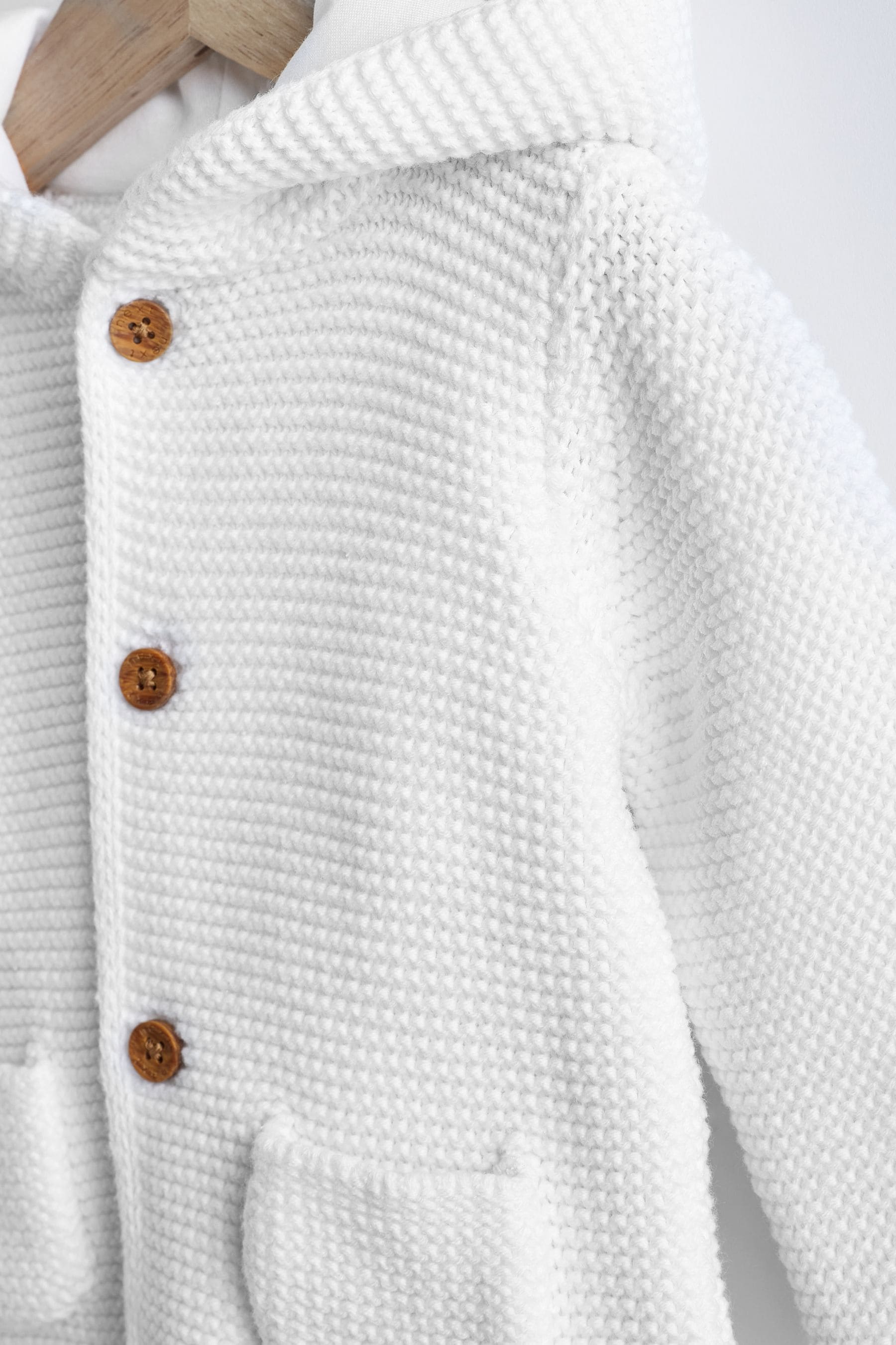 Next white cardigan baby store