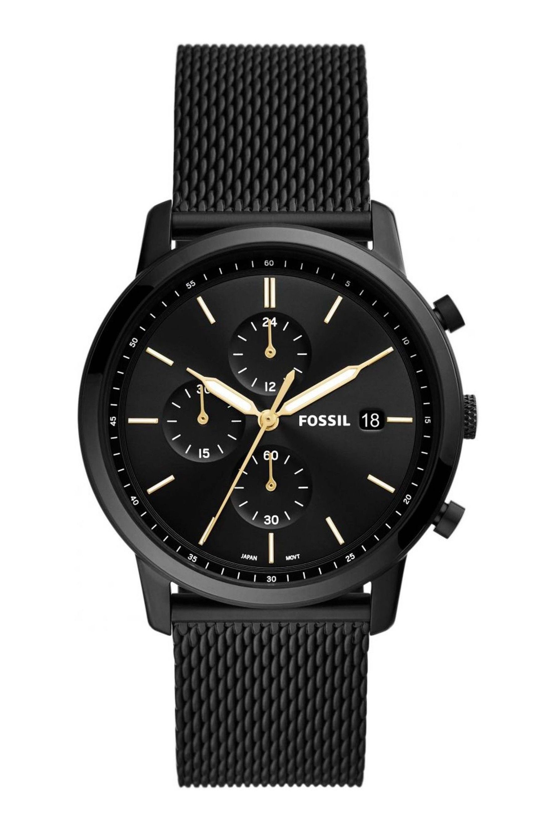 Fossil the 2025 minimalist schwarz