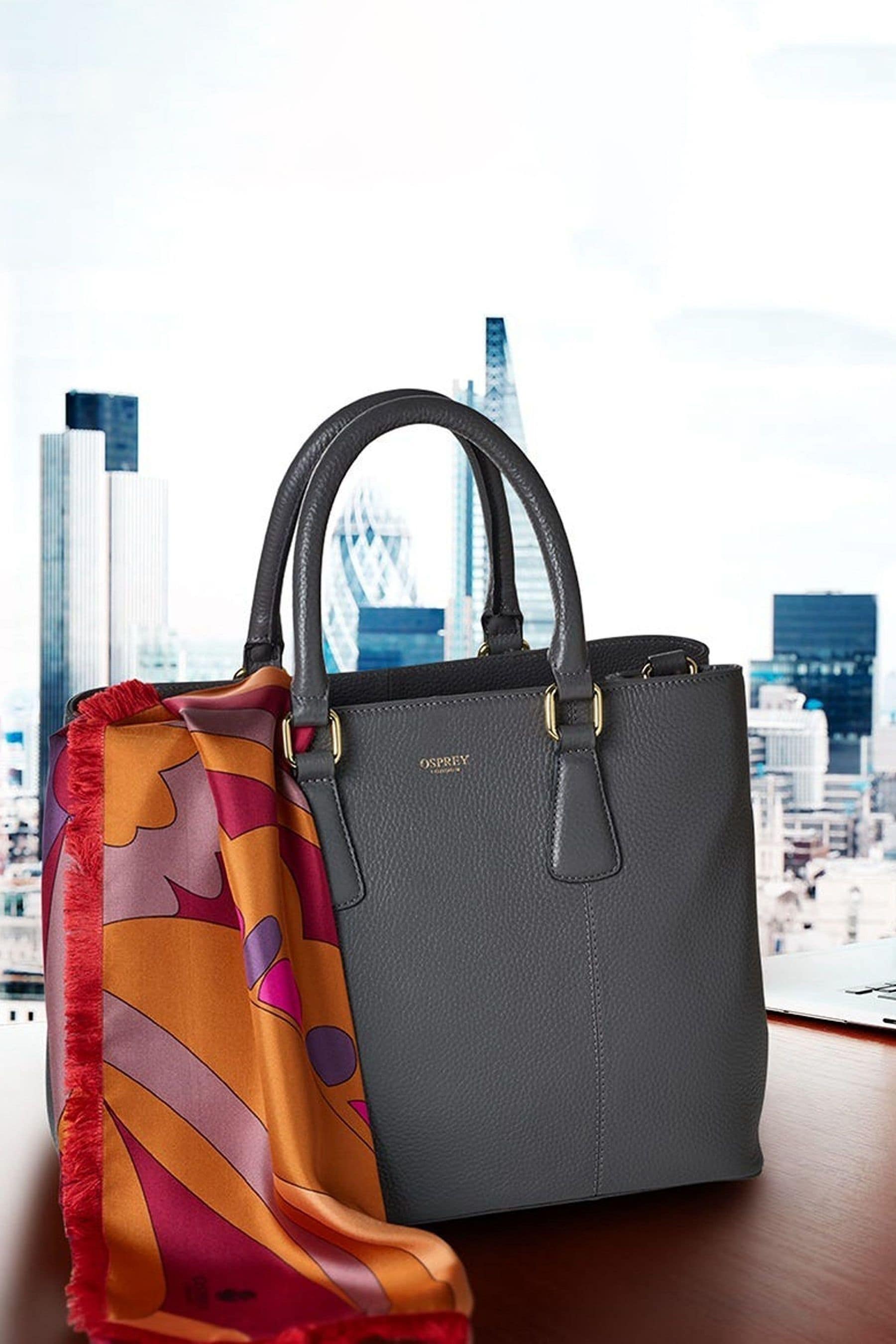 OSPREY LONDON Adaline Leather Work Bag