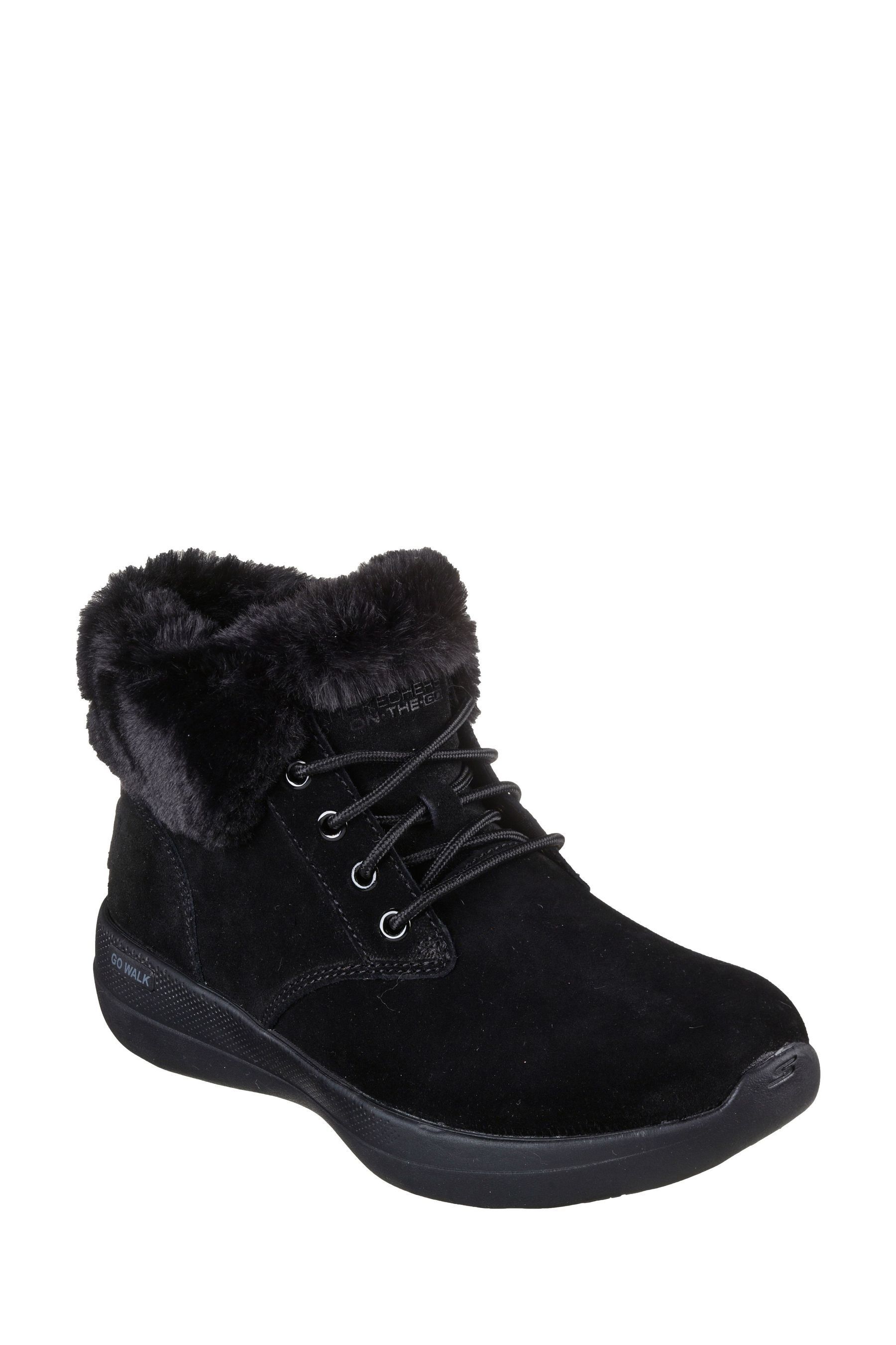 Buy Skechers Black GO WALK Stability Womens Boots from the Next UK