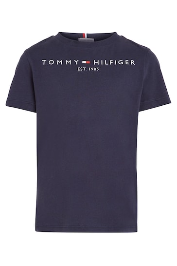Buy Tommy Hilfiger Blue Essential T-Shirt from the Next UK online shop