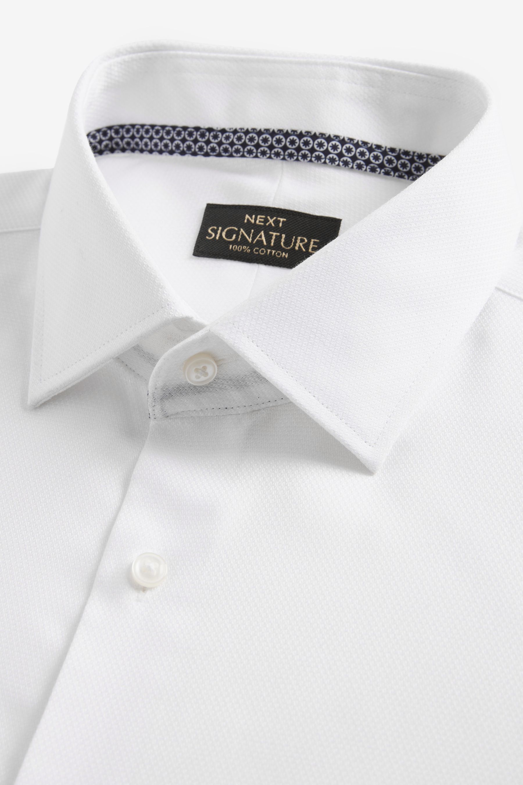 Next signature slim fit shirt cheap