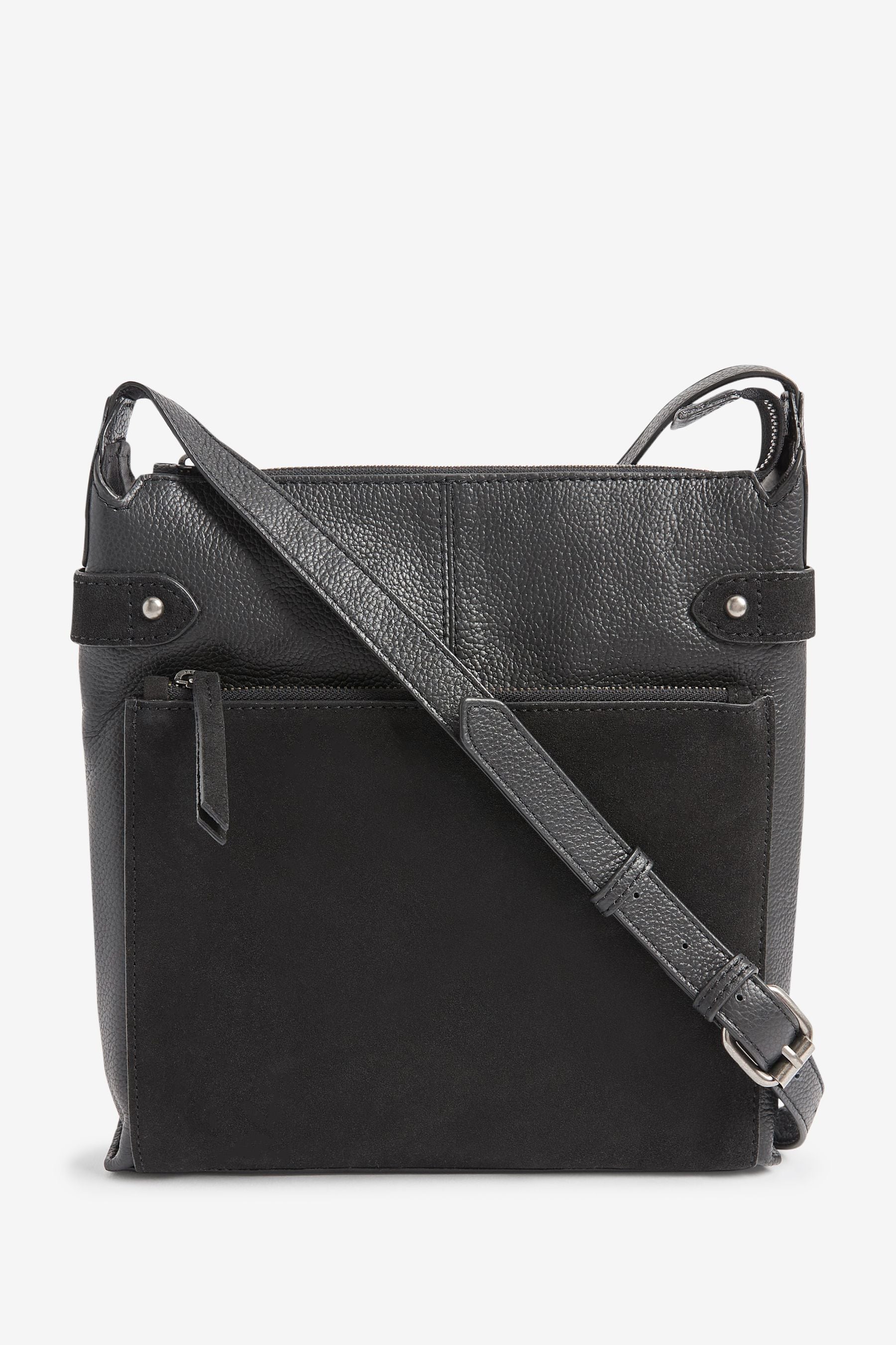 Black messenger bag women's 2025