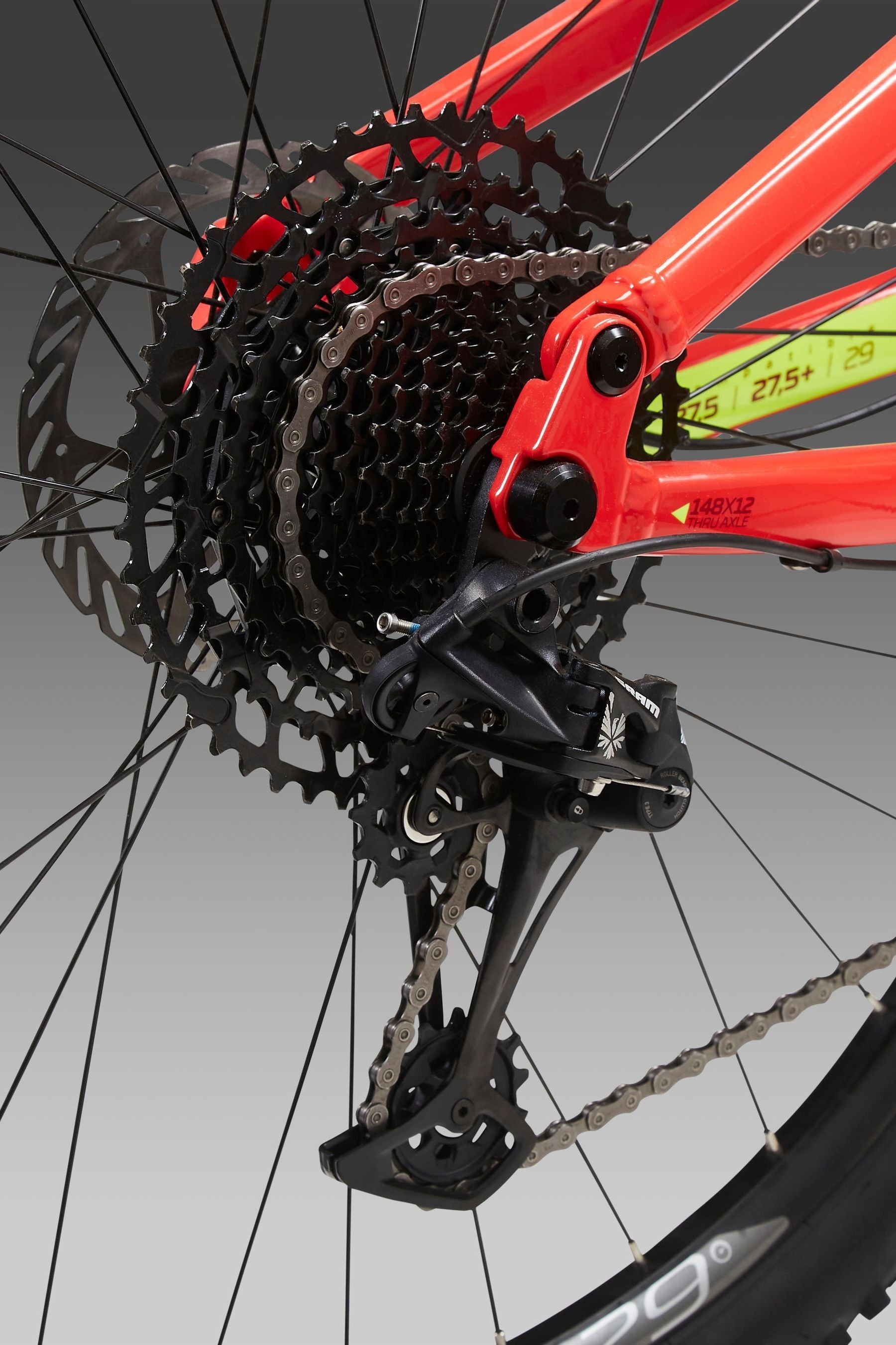 Buy Decathlon Red 29 Inch Mtb Full Suspension Rockrider Xc 100 150