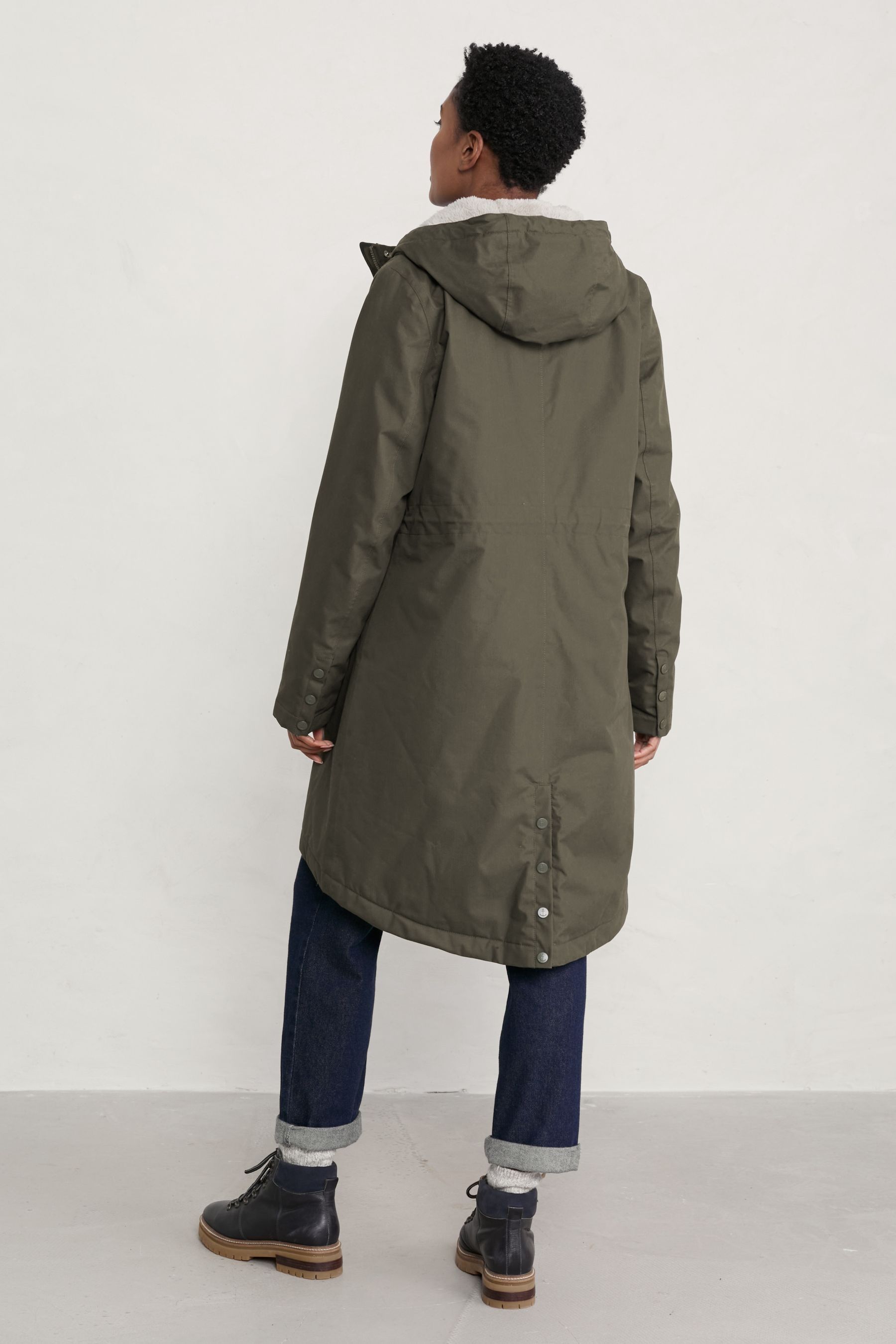 Petite hot sale waterproof parka