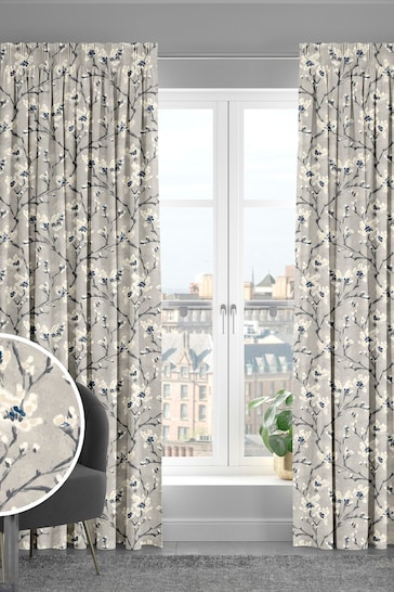 Grey Burley Made To Measure Curtains