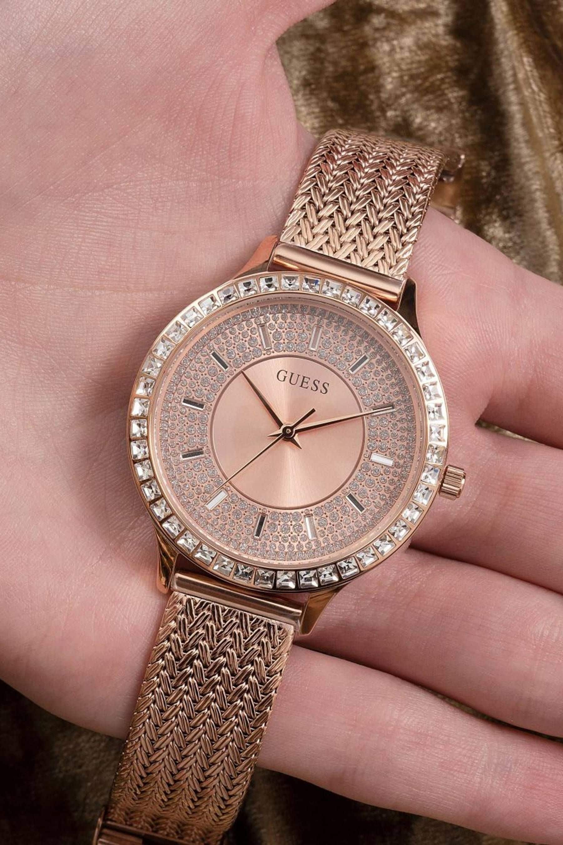 Rose gold watch best sale next