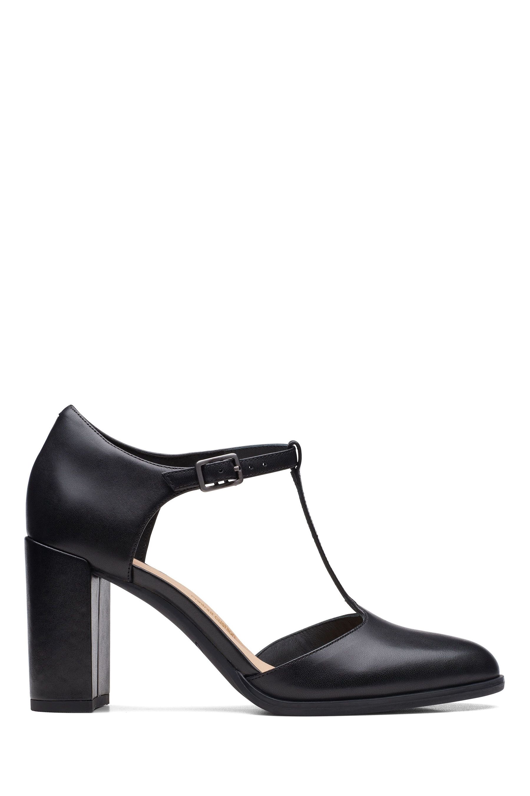 Clarks t strap shoes store