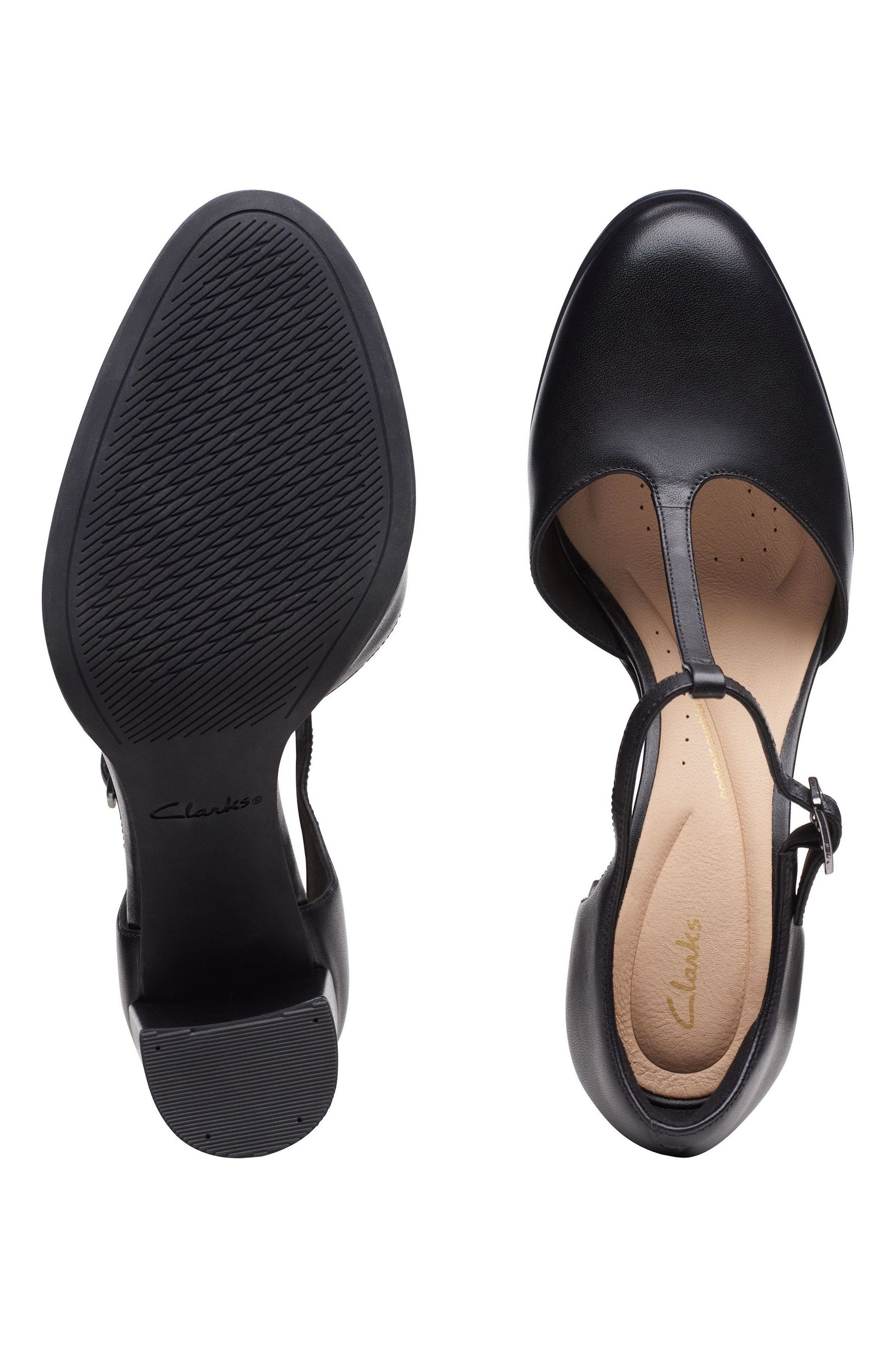 T bar shop shoes clarks