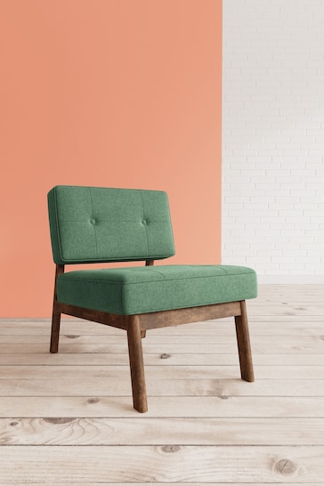 Swoon Smart Wool Hunter Green Aron Chair