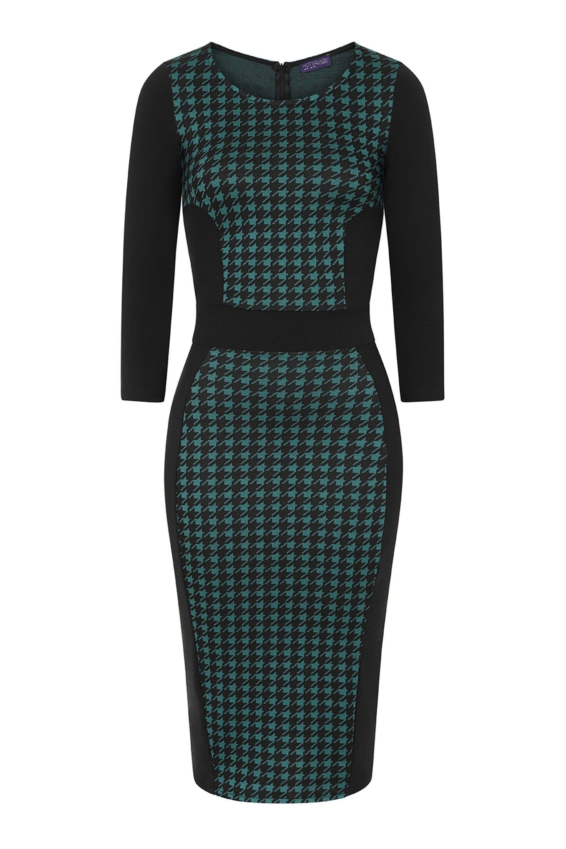 Buy Hot Squash Green Bodycon Ponte Dress from the Next UK online shop